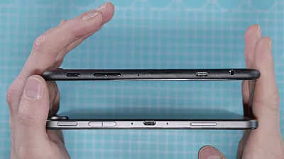 Amazon Fire HD 10 VS Fire Max 11 - Anschlüsse und Tasten