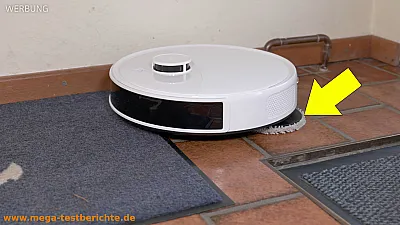 LEFANT M3 Wischroboter - Mop angehoben