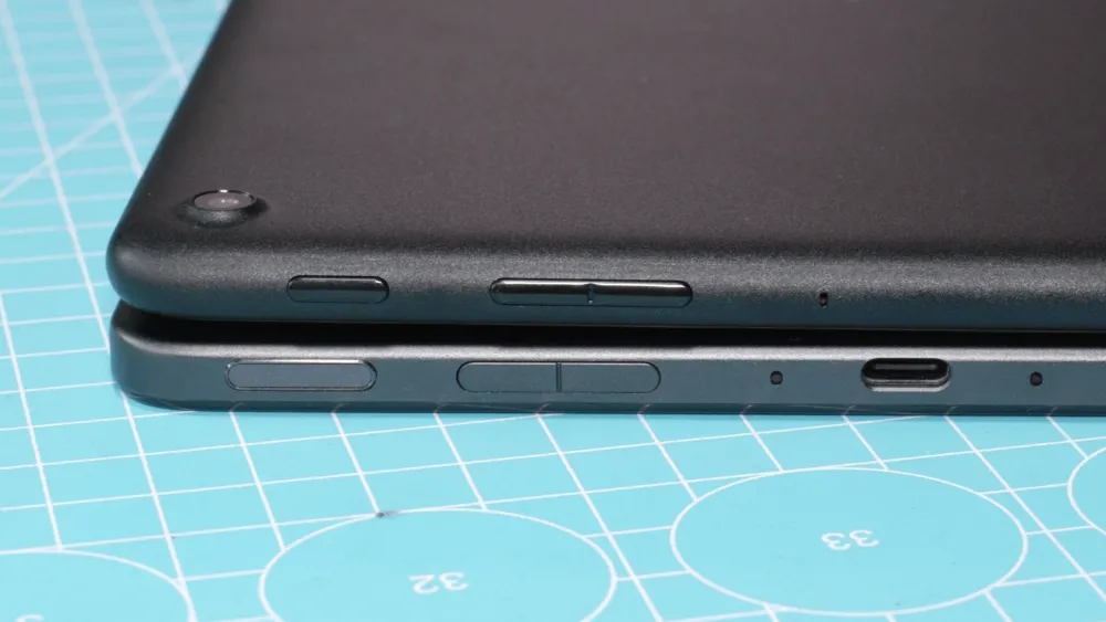 Amazon Fire HD 10 VS Fire Max 11 - Tasten