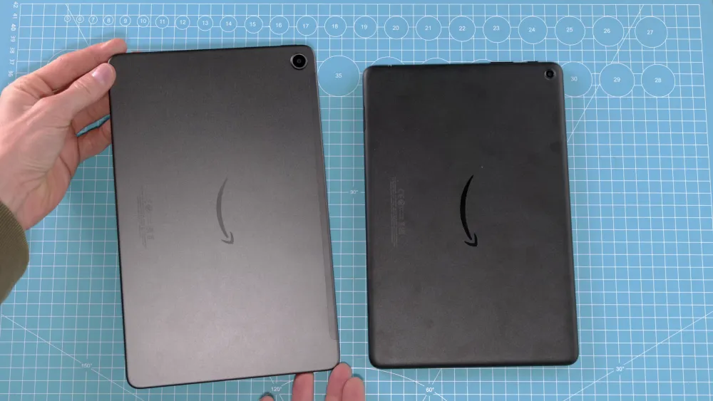 Amazon Fire HD 10 VS Fire Max 11 - Rückansicht
