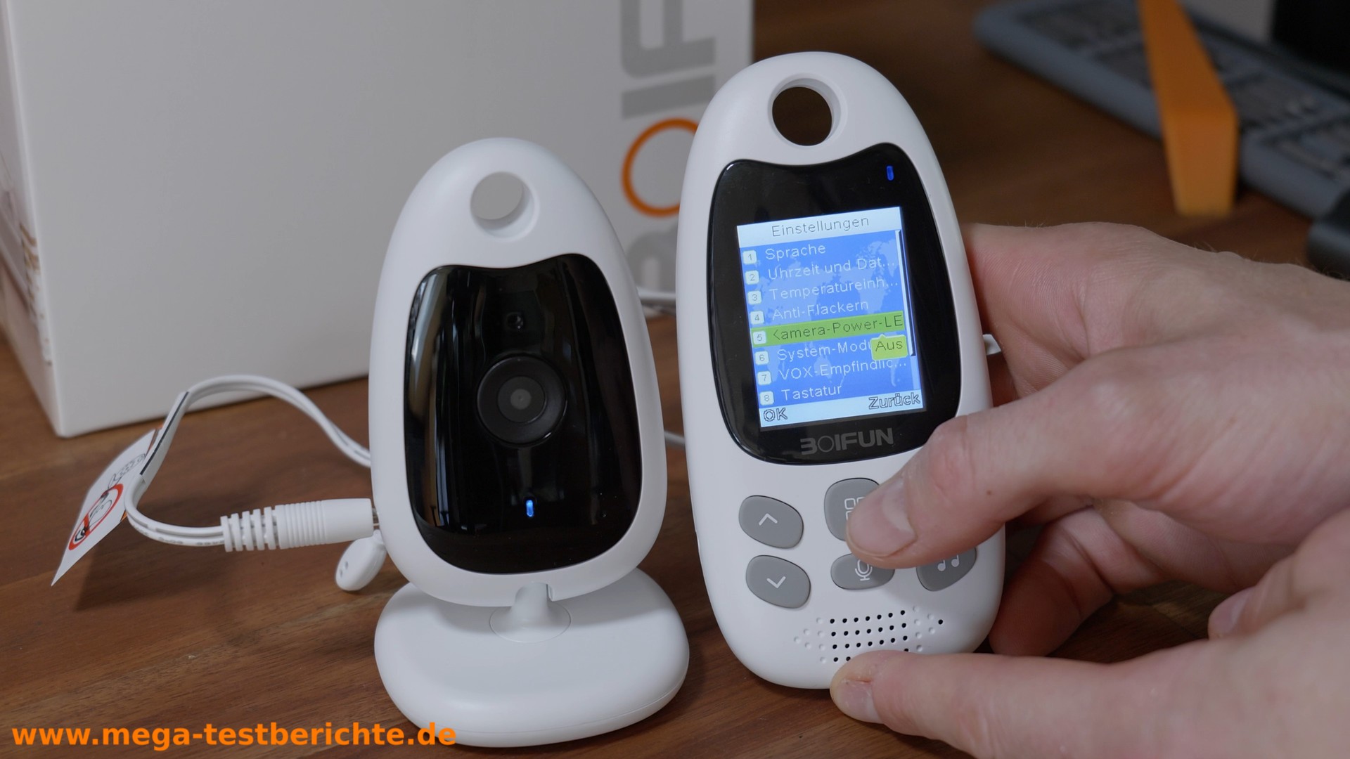 Babyphone mit Kamera - Boifun VB610 Test