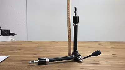 Manfrotto Superclamp und Arme 49