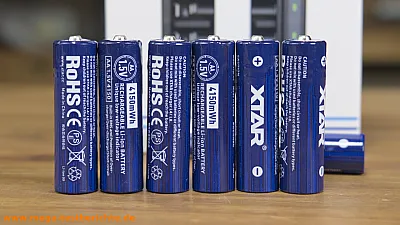 XTAR Akkus 4150 mWh