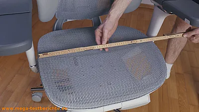 HABADA E3 Pro - Sitzflächenbreite messen