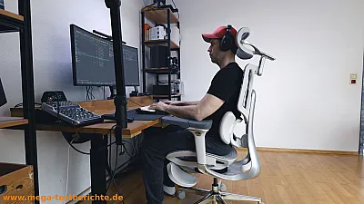 HABADA E3 Pro - Test am Schreibtisch