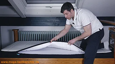 Origin Hybrid Matratze - Topper abnehmen