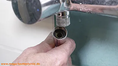 Duschschlauch mit Dichtung