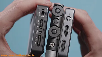 Neewer SL90m Pixel G1s und Smallrig RM120: Tasten