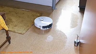 Tesvor S8 Pro - Wischtest