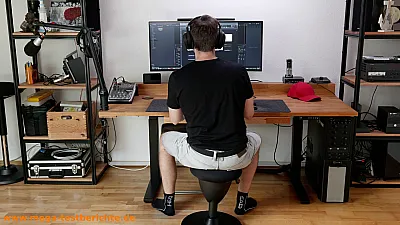 SteinLife Cone: Praxistest am Schreibtisch SteinLife Cone: Praxistest am Schreibtisch