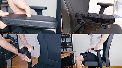 Interstuhl XXL - Armlehnen einstellen