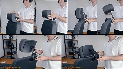 Interstuhl XXL - Kopfstütze einstellen