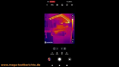 Wärmebild im Heizraum 2