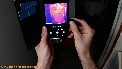 Wärmebild im Heizraum