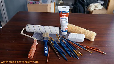 Malerutensilien - Was brauchen wir? Malerutensilien - Was brauchen wir?