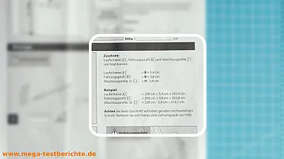 Fliegengitter Schiebetüre - Anleitung: Wichtige Info