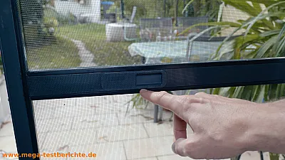 Fliegengitter Schiebetüre - Türgriff