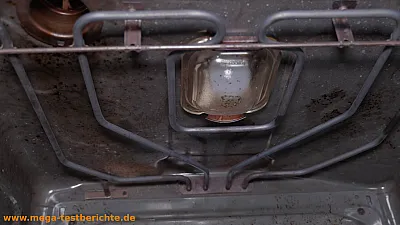 Backofen vor der Pyrolyse