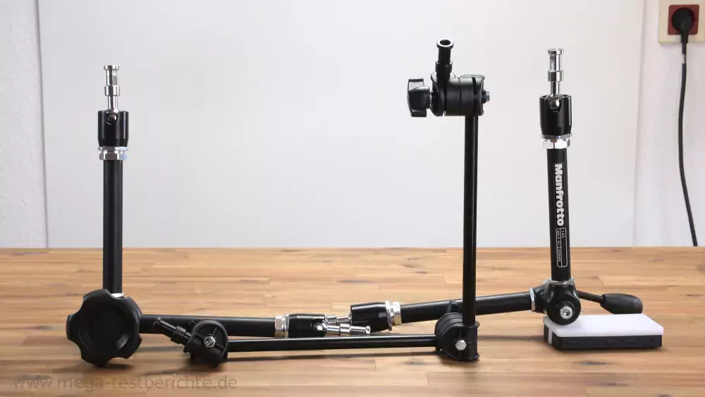 Manfrotto Superclamp und Arme 27