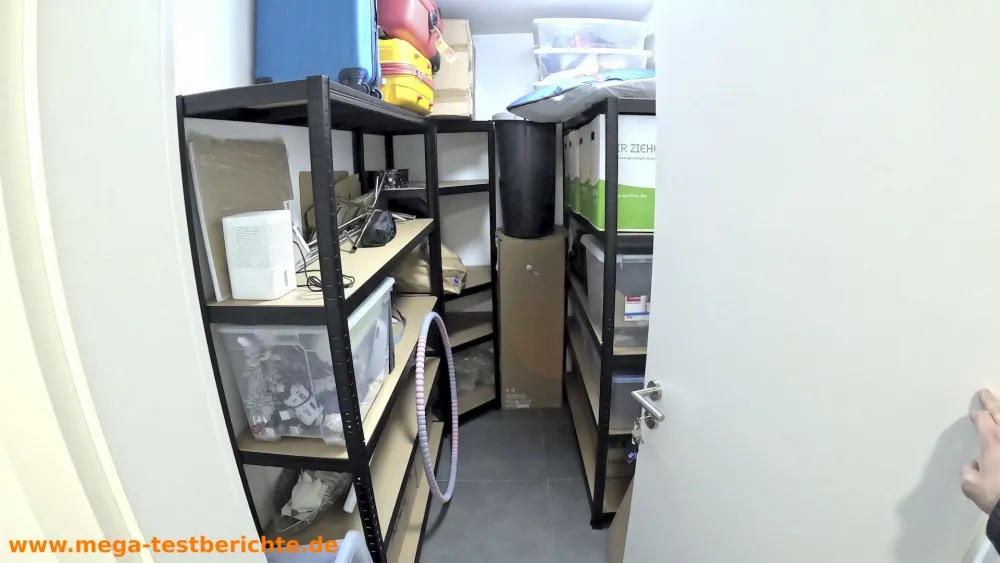 Fertig aufgeräumter Keller