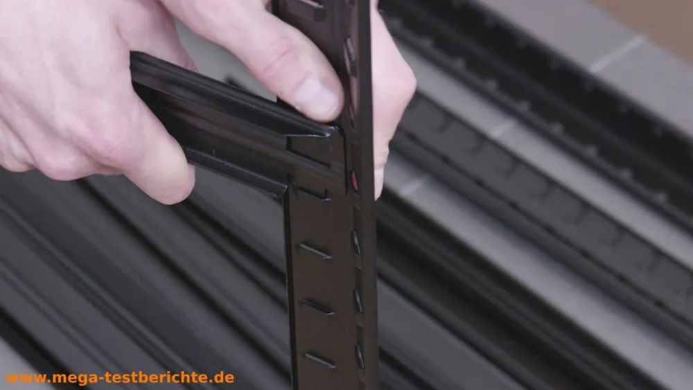 Das Konzept: Querstreben werden eingehängt