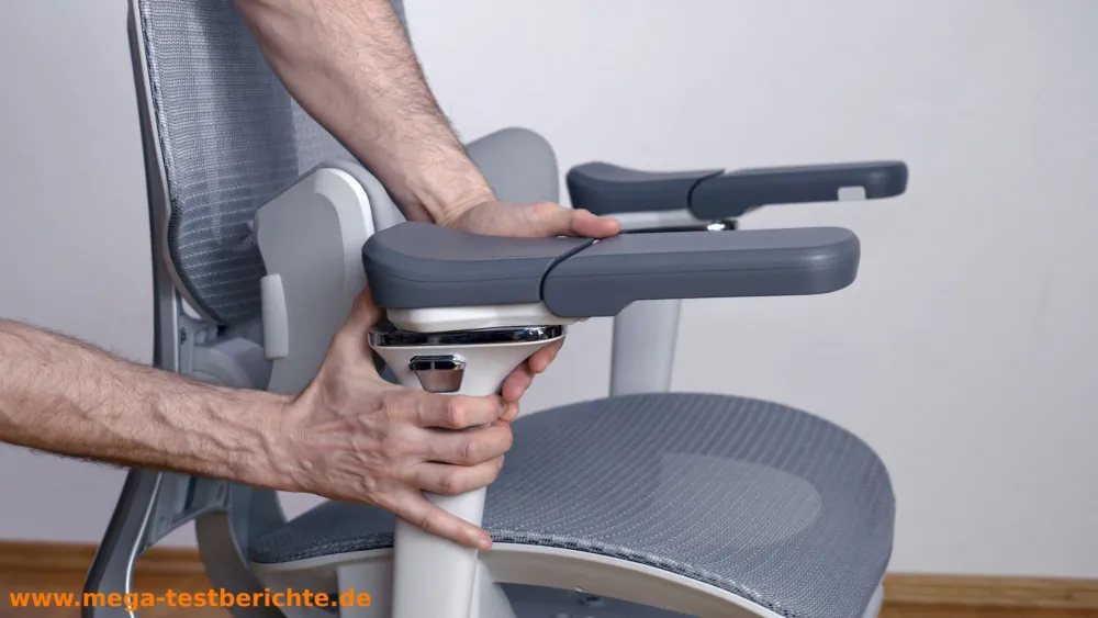 HABADA E3 Pro - Armlehne vorschieben