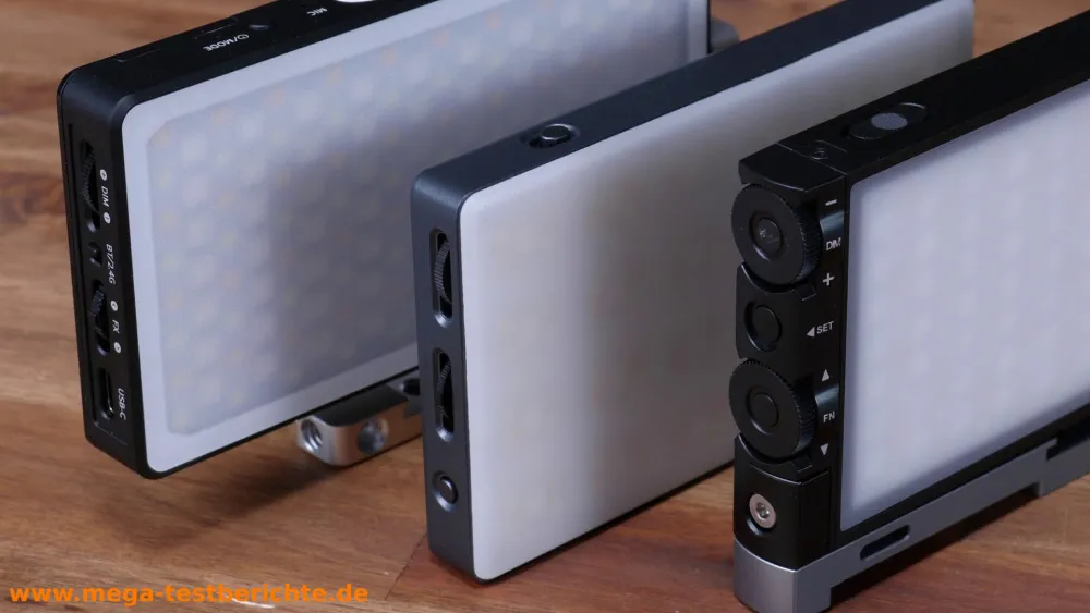 Neewer SL90 Pixel G1s und Smallrig RM120