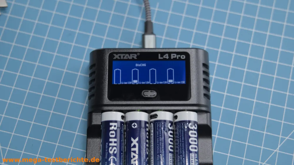 XTAR Batterie-Ladegerät L4 Pro - Bild 2