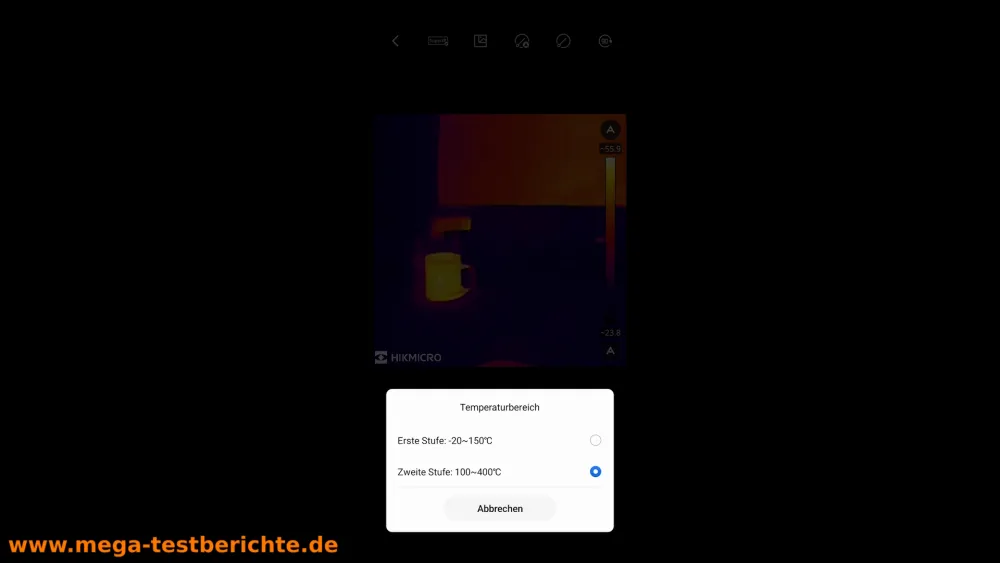 Hikmicro App - Einstellungen 5