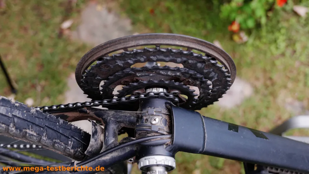 Fahrradkette aushängen