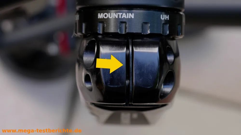 Tretlager tauschen - Kurbel spalt