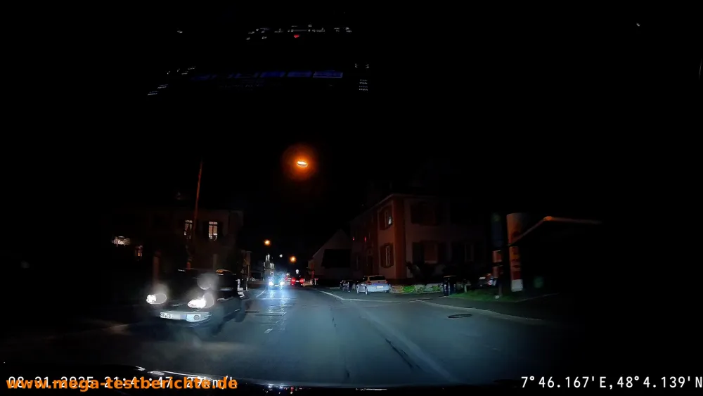 70mai T800 - Nachtaufnahme 2