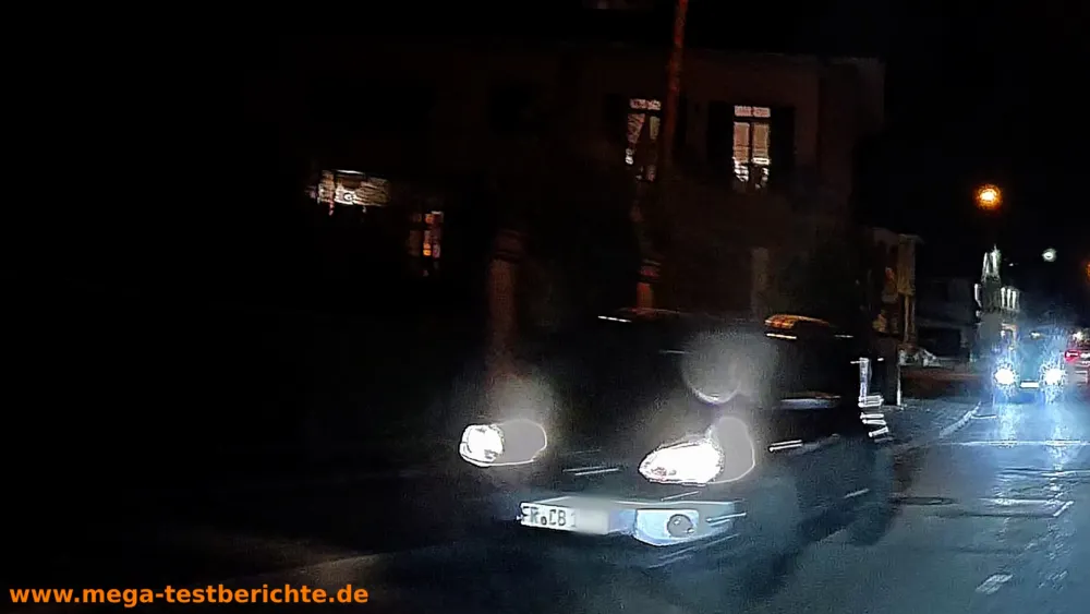 70mai T800 - Testaufnahme bei Nacht