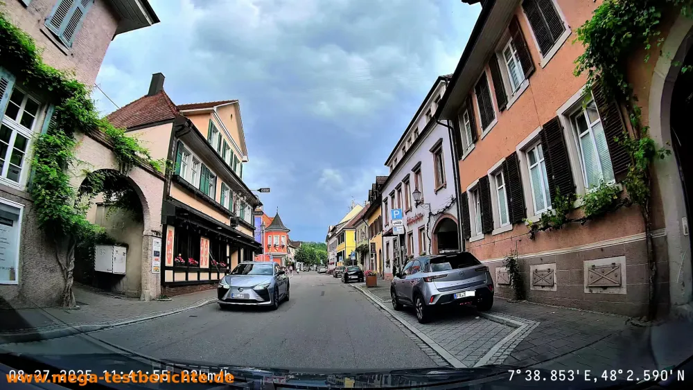 70 Mai T800 Dashcam - Testaufnahmen Frontkamera