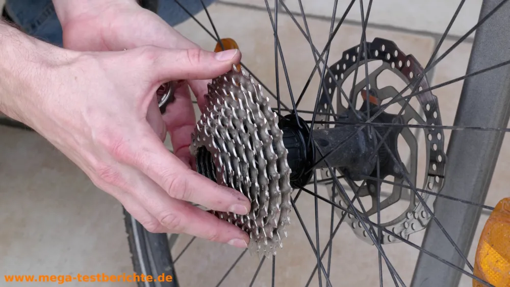 Fahrrad Kassette wechseln - Neue Kassette