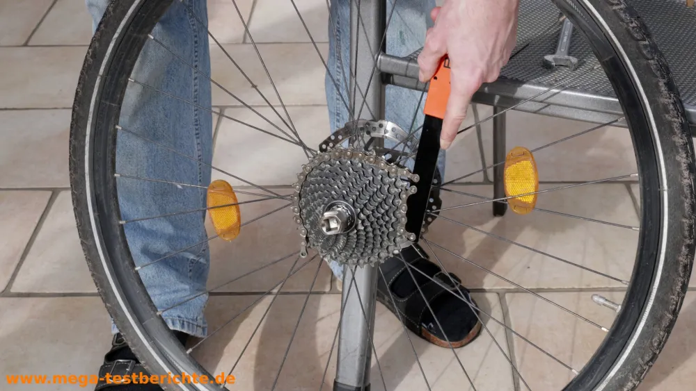 Fahrrad Kassette wechseln - Kettenpeitsche