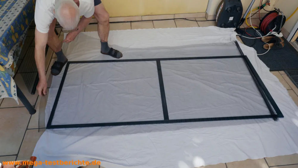 Fliegengitter Schiebetüre - Montage & Gitter