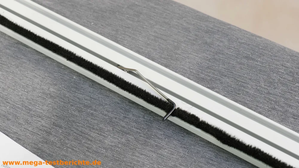 Fliegengitter Bausatz - Feder und Bürstendichtung