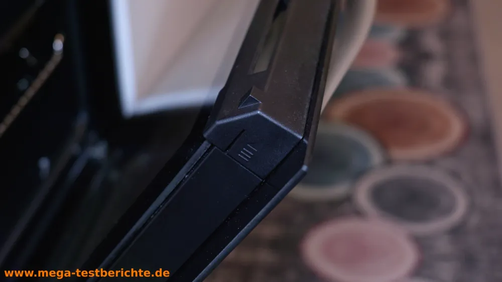 Ofentüre ausbauen - Blende