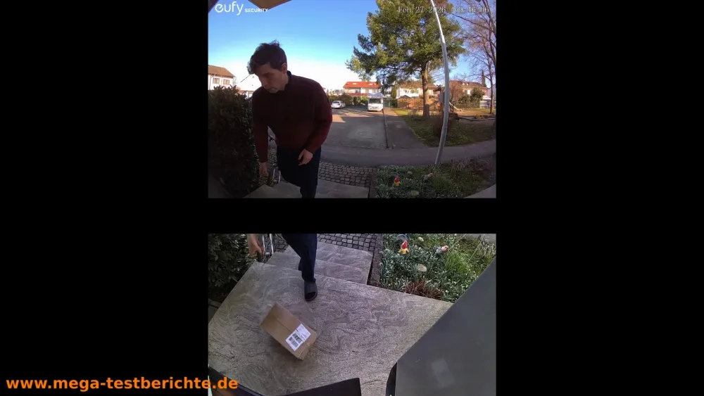 EUFY E340 - Testaufnahme am Tag - Paket