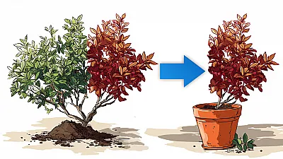 Baum teilen - Abmoosen erklärt!