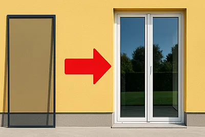 Fliegengitter Schiebetüre für die Terrasse Fliegengitter Schiebetüre für die Terrasse