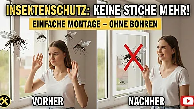 Fliegenschutz fürs Fenster selber bauen - Bausatz Fliegenschutz fürs Fenster selber bauen - Bausatz